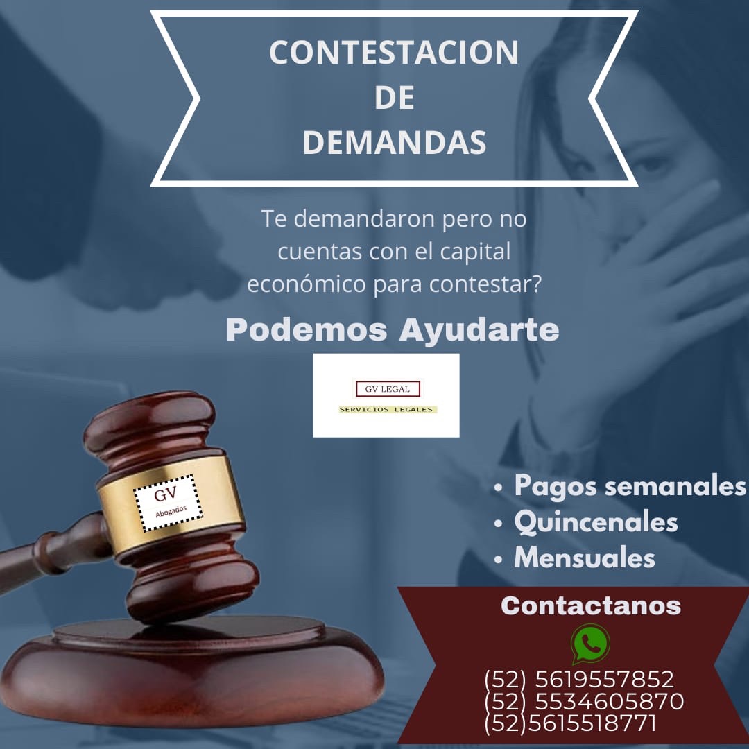 Contestación de demandas