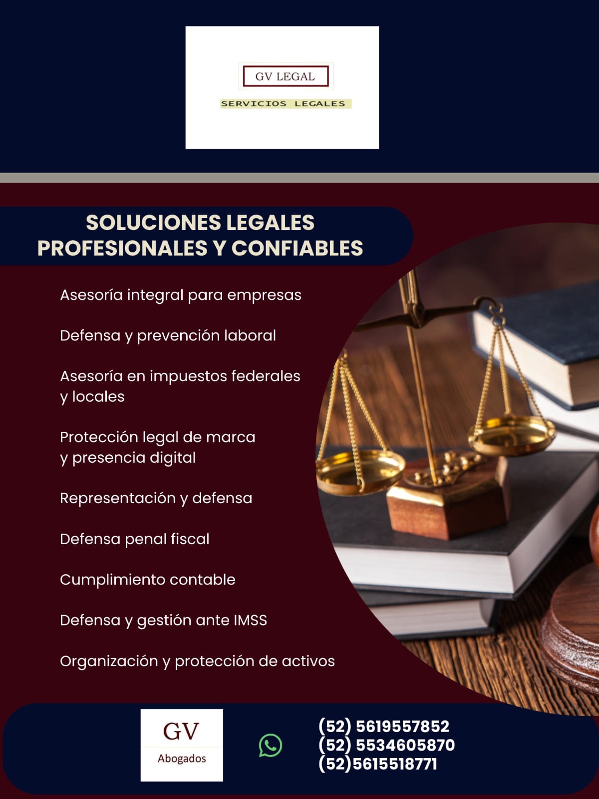 Soluciones legales profesionales y confiables